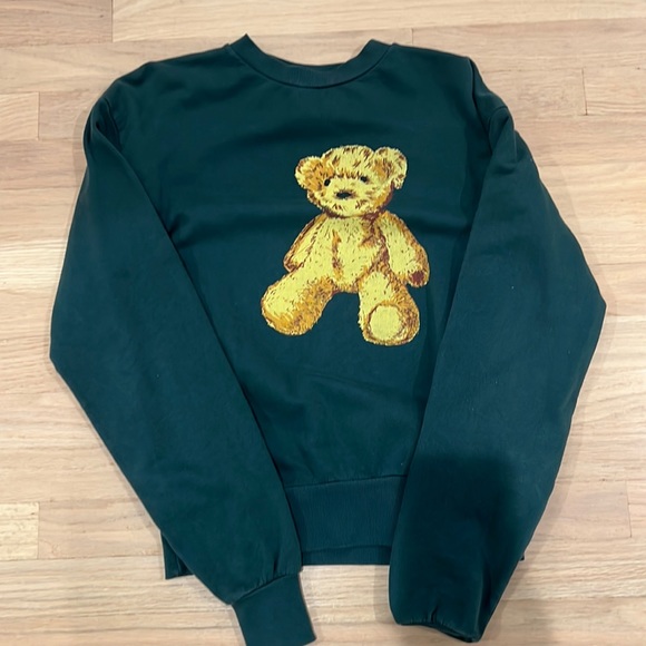 Super cute dark green crew neck! - Picture 1 of 2